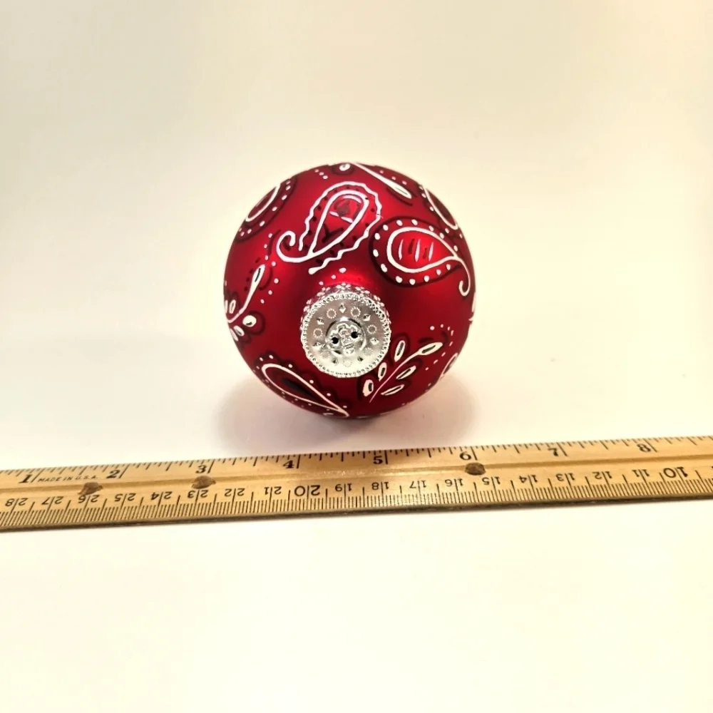 Glass Christmas Ornament 3